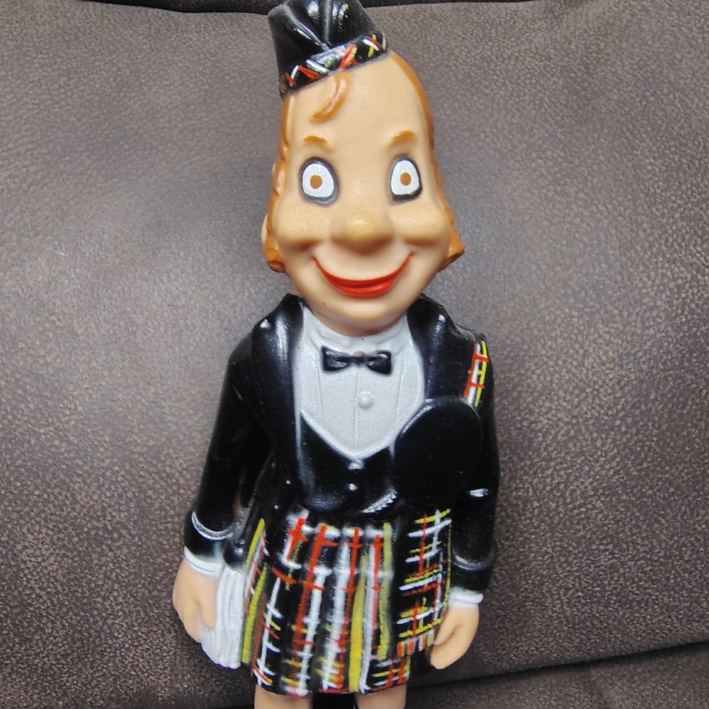 Vintage "Mr. Fergus" advertising figure for Old Smuggler